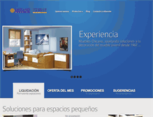 Tablet Screenshot of muebleschicano.com